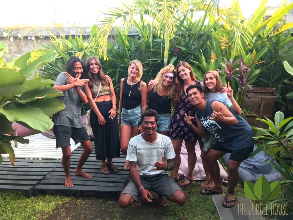 The Jungle House Hostel Canggu Екстериор снимка